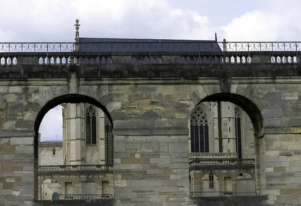 Chateau Vincennes Massiva Och Talet Franska Kungliga Fästningen Staden Vincennes — Stockfoto