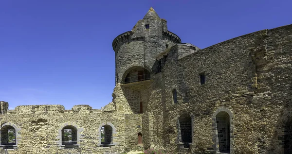 Шато Віре Середньовічний Замок Місті Вітре Бретань Франція Червня 2019 — стокове фото