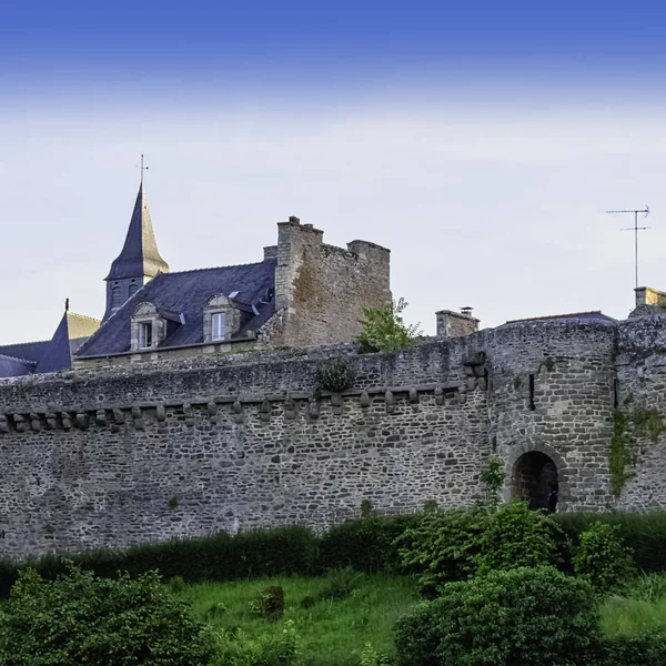 Basilica San Salvatore Dinan Bretagna Francia Maggio 2019 — Foto Stock