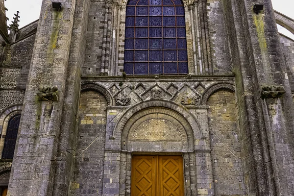 Catedral San Julián Cathedrale Julien Mans Mans Maine Francia Mayo — Foto de Stock