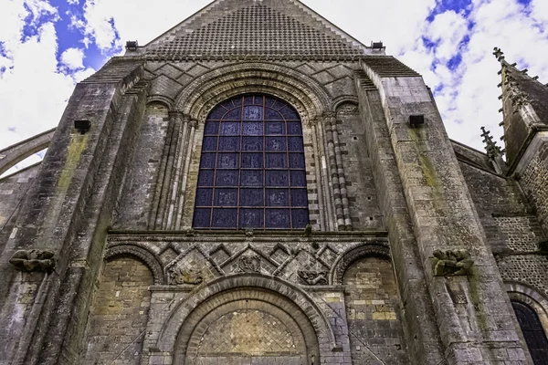 Catedral San Julián Cathedrale Julien Mans Mans Maine Francia Mayo — Foto de Stock