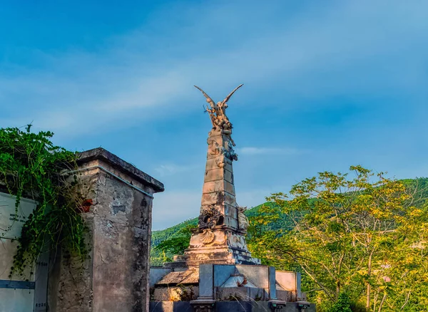 Cemitério Antigo Monterosso Mare Cinque Terre Ligúria Itália Setembro 2019 — Fotografia de Stock