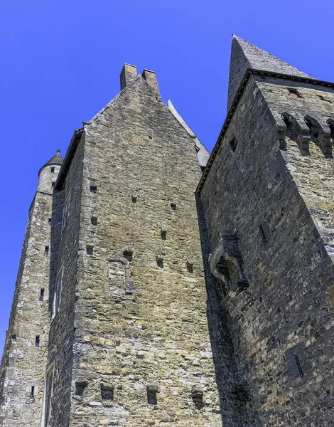 Chateau Vitre Middeleeuws Kasteel Stad Vitre Bretagne Frankrijk Juni 2019 — Stockfoto