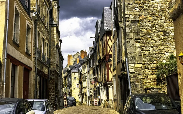 Arquitectura Vintage Old Town Mans Maine Francia Mayo 2019 —  Fotos de Stock