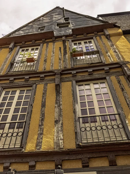 Arquitectura Vintage Old Town Mans Maine Francia Mayo 2019 — Foto de Stock