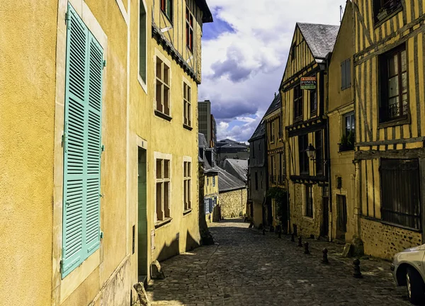 Arquitectura Vintage Old Town Mans Maine Francia Mayo 2019 — Foto de Stock