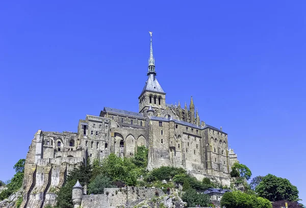 Mont Saint Michel Нормандия Франция Мая 2019 Года — стоковое фото