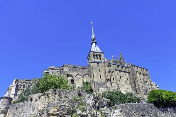 Mont Saint Michel Normandia Francia Maggio 2019 — Foto Stock