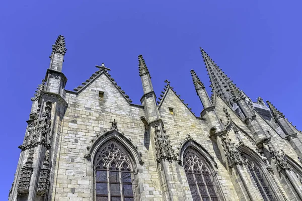 Notre Dame Eglise Notre Dame Vitre Ille Vilaine Bretagne France — Photo