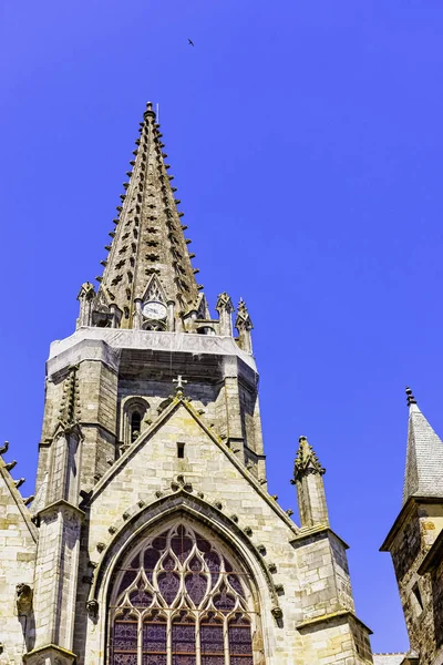 Notre Dame Kilisesi Vitre Hanım Ille Vilaine Brittany Fransa Haziran — Stok fotoğraf