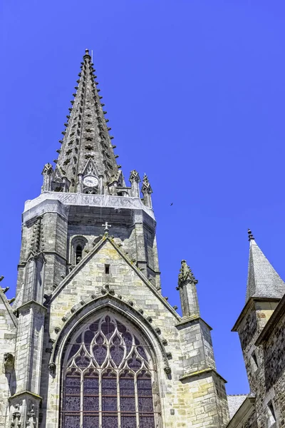 Notre Dame Iglesia Nuestra Señora Vitre Ille Vilaine Bretaña Francia — Foto de Stock