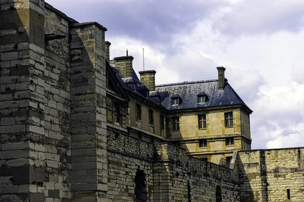 Chateau Vincennes Masszív Század Francia Királyi Erőd Vincennes Városában Val — Stock Fotó