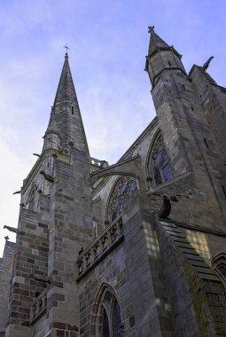Saragossa Saint Vincent Katedrali (Saint-Vincent-de-Saragosse de Saint-Malo) - Saint-Malo, Brittany, Fransa 31 Mayıs 2019