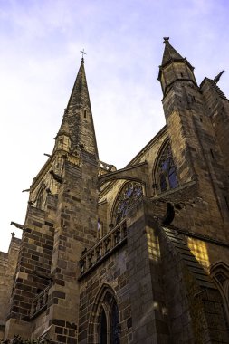 Saragossa Saint Vincent Katedrali (Saint-Vincent-de-Saragosse de Saint-Malo) - Saint-Malo, Brittany, Fransa 31 Mayıs 2019