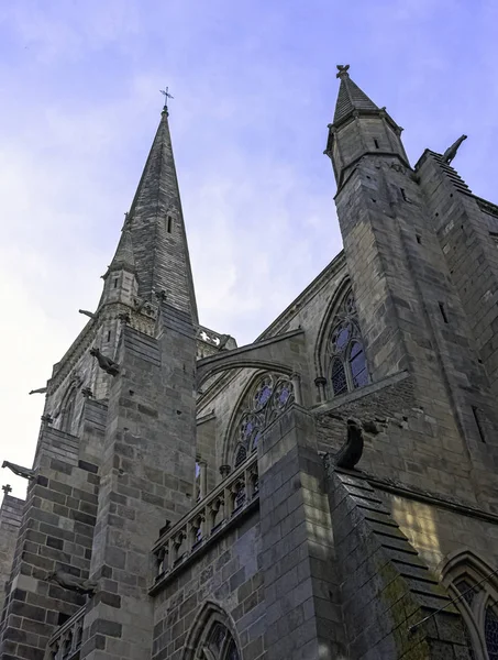 Catedral São Vicente Saragossa Cathedrale Saint Vincent Saragosse Saint Malo — Fotografia de Stock