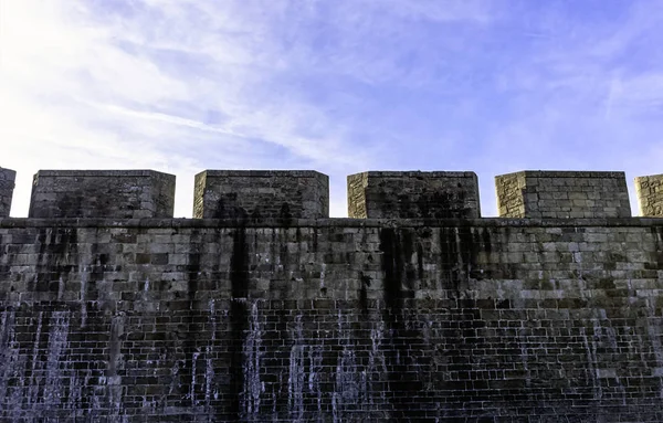 Saint Malo City Walls Στο Saint Malo Βρετάνη Γαλλία Στις — Φωτογραφία Αρχείου