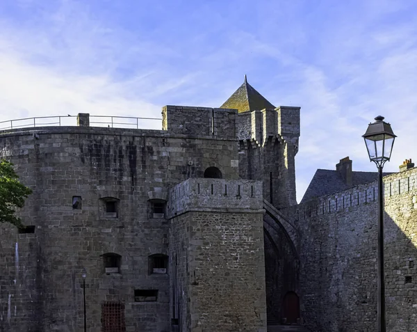 Stadsmuren Saint Malo Saint Malo Bretagne Frankrijk Mei 2019 — Stockfoto