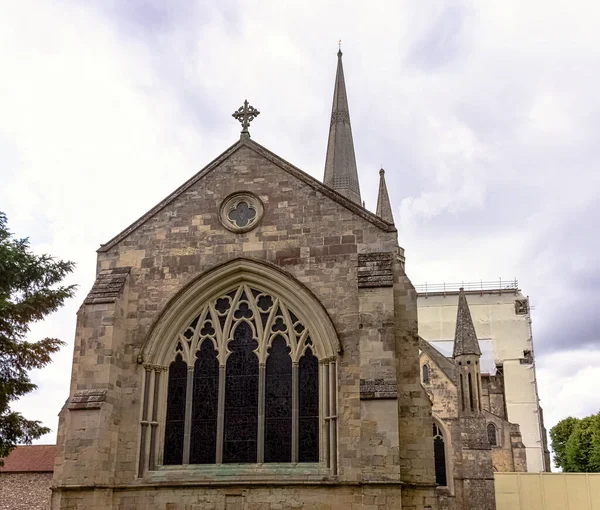 Chichester Katedrali Resmi Adıyla Chichester Batı Sussex Birleşik Krallık Taki — Stok fotoğraf