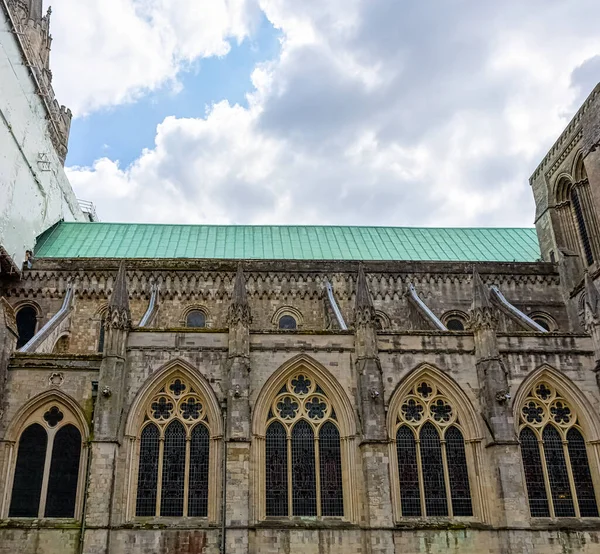 Catedral Chichester Formalmente Conocida Como Iglesia Catedral Santísima Trinidad Chichester — Foto de Stock