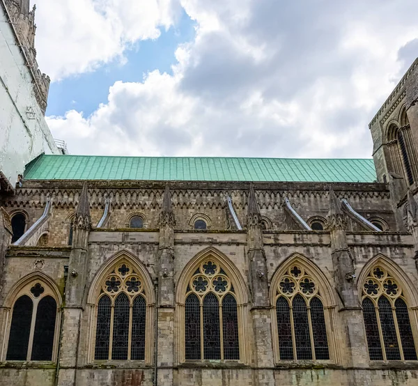 Chichester Cathedral Formalmente Conosciuta Come Cathedral Church Holy Trinity Chichester — Foto Stock