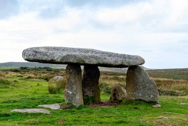 Lanyon Quoit - Cornwall, İngiltere 'de dolmen
