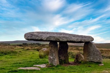 Lanyon Quoit - Cornwall, İngiltere 'de dolmen