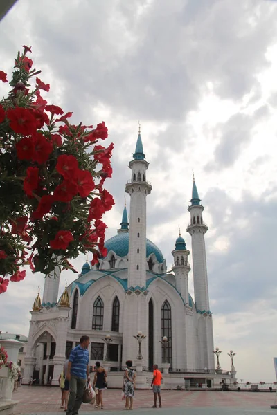 Мечеть Кул Шаріф Головної Мечеті Республіці Татарстан Місто Казань Він — стокове фото