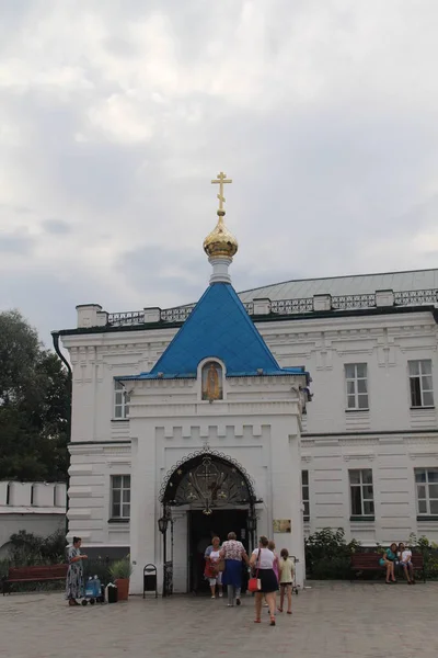 Kapelle Mit Weihwasserquelle Raifakazan Tatarstan Russland Photo August 2018 — Stockfoto