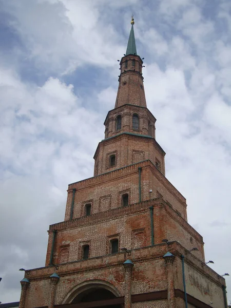 Torre Syuyumbike Sentinela Uma Torre Vigia Kremlin Kazan — Fotografia de Stock