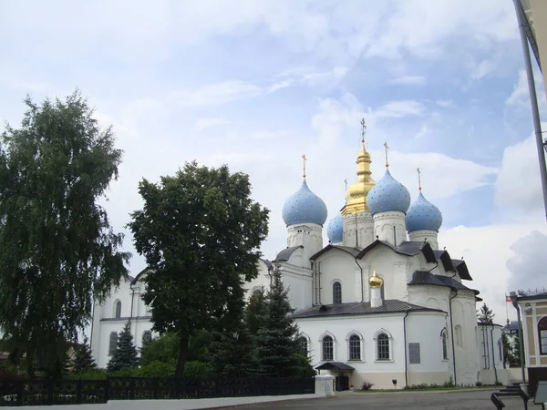 Annunciation Cathedral Kazan Kremlin — Stock Photo, Image