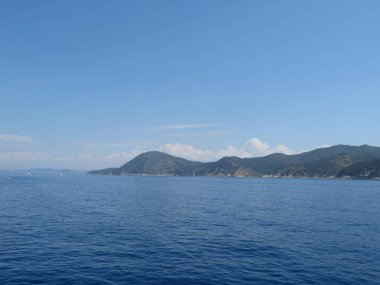 Elba, İtalya'nın adada deniz manzara