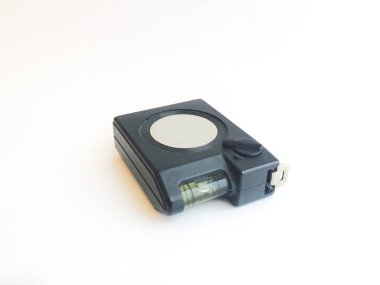 Kural - beyaz bir arka plan uzunluğunu ölçmek için bir araç. 