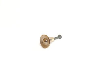 mobilya baş beyaz bir arka plan üzerinde vida ile