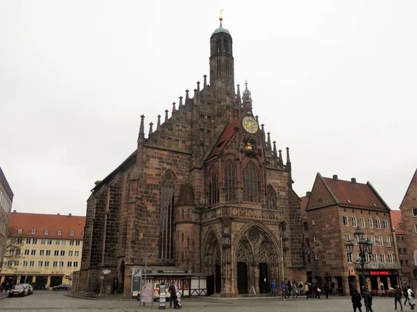 Hlavní město kostel Frauenkirche — Stock fotografie