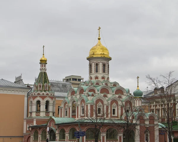 Собазар Казанского икона Боги Матери в Москве — стоковое фото