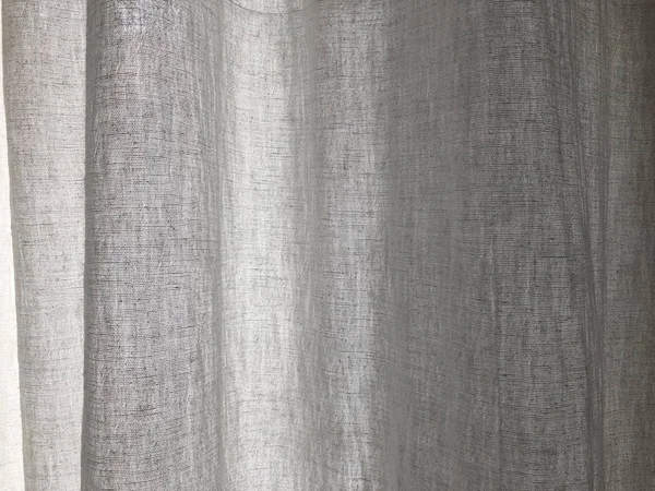 Linen curtain on a sunny day background 01 — Stock Photo, Image