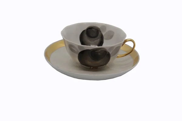 Tea pair on a white background — Stock Photo, Image