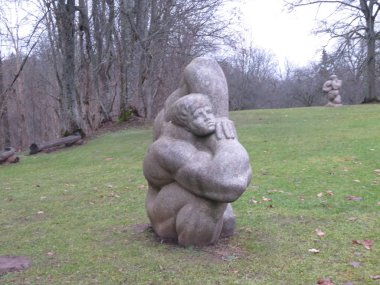 Turaida Halk Şarkıları Parkı Heykelleri