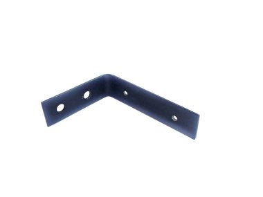 beyaz arka plan üzerinde metal braket