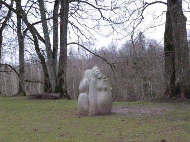 Turaida Halk Şarkıları Parkı Heykelleri