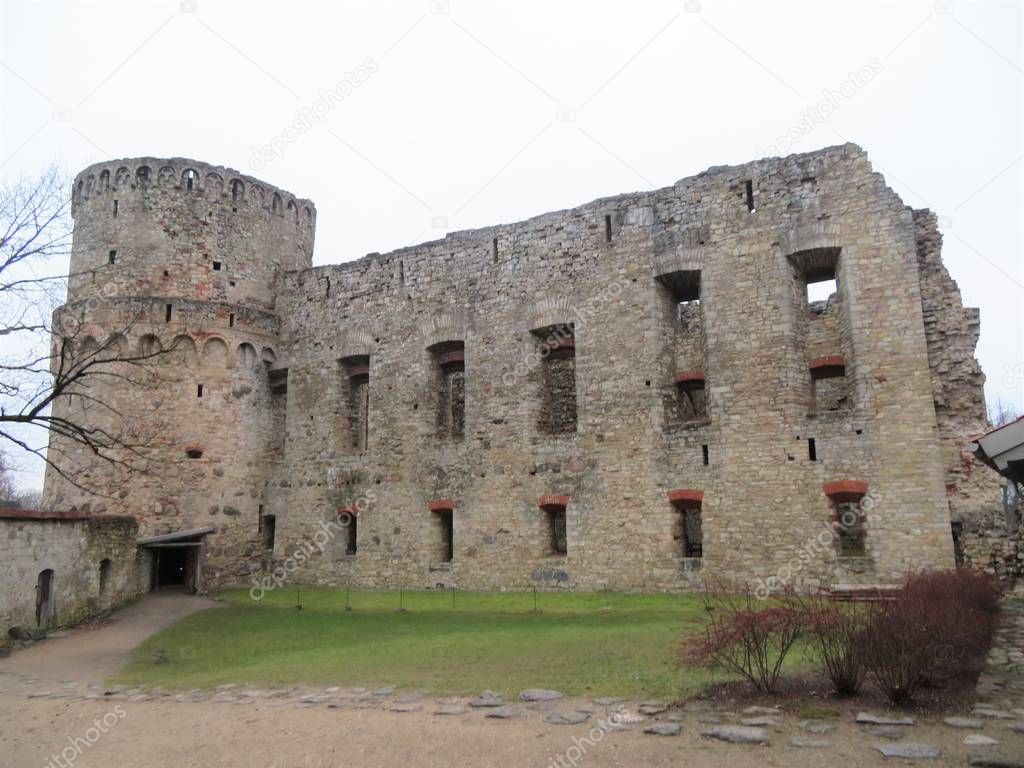 Castle Ruins in Cesis