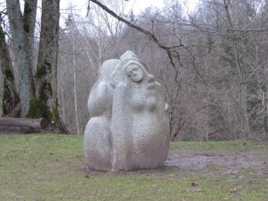 Turaida Halk Şarkıları Parkı Heykelleri