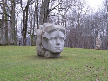 Turaida Halk Şarkıları Parkı Heykelleri
