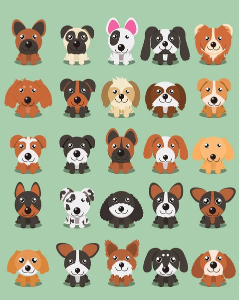 Lindo Bebé Perro Vector — Archivo Imágenes Vectoriales