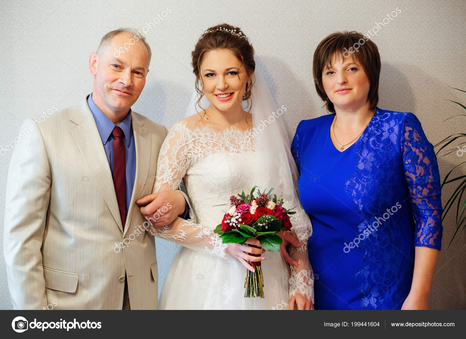 wedding dress for parents