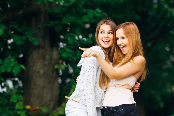 en iyi iki arkadaş park ve sevimli dedikodu bir araya geldi