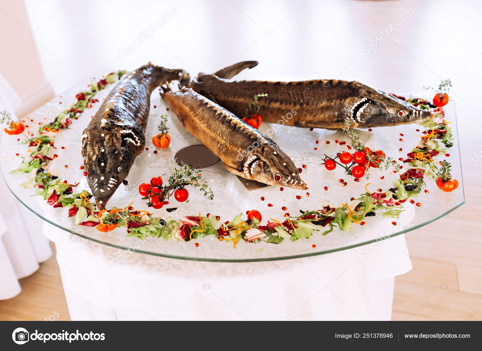large stuffed fish