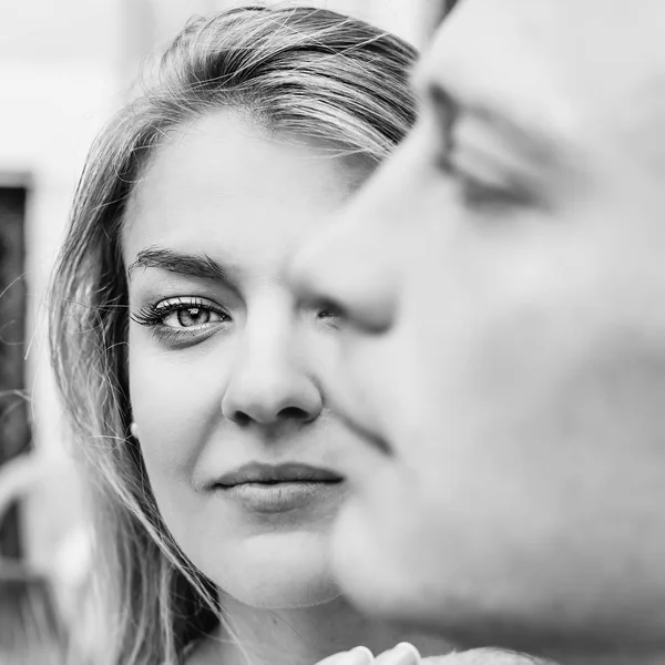 face of the guy in the foreground. close-up face of the girl. bl