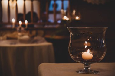 mum ile romantik kristal bardak