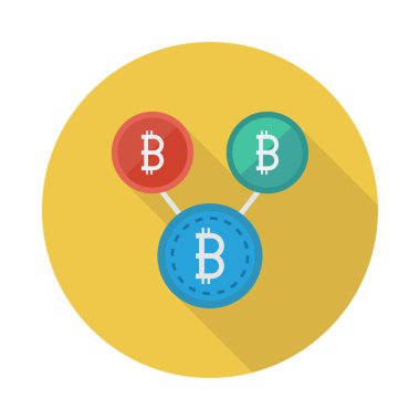 renkli bitcoin belirteçleri, cryptocurrency Satım 